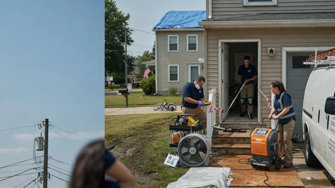 Water Damage Repair in Franklinville, NC near me